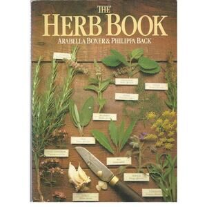 The Herb Book Arabella Boxer & Philippe Back HardCover Bok